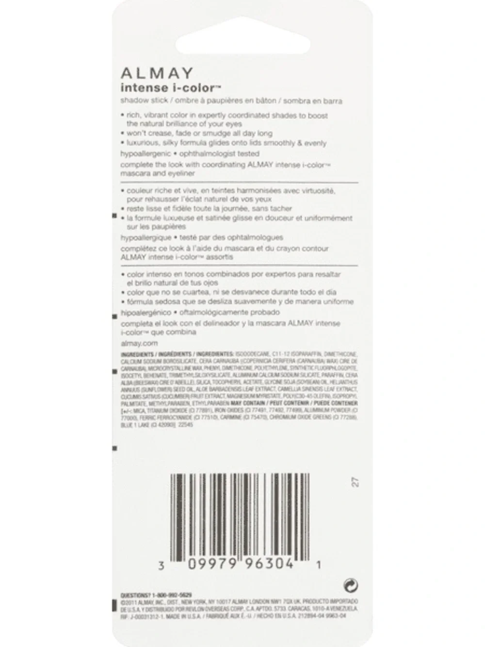Almay Intense I-Color Shadow Stick For Green Eyes